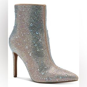 INC RHINESTONE BOOT